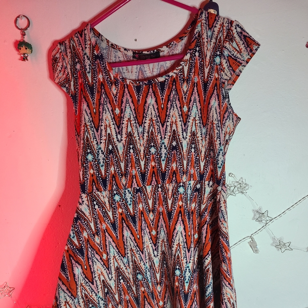 Patterned dress